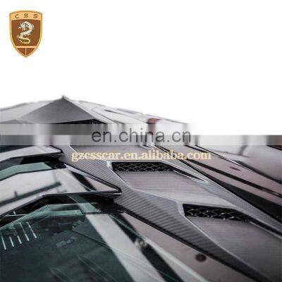 Newest MSY Style Carbon Fiber Rear Trunk Hood For Lamborghini Huracan LP610 Rear Engine Hood Cover photo-4