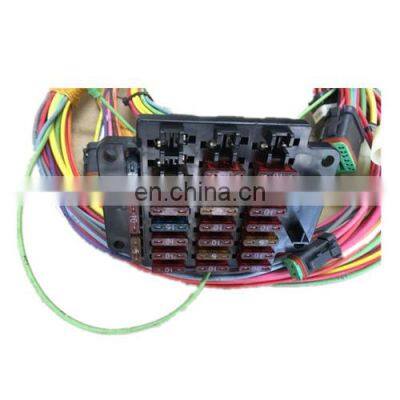 320B excavator fuse box wires harness