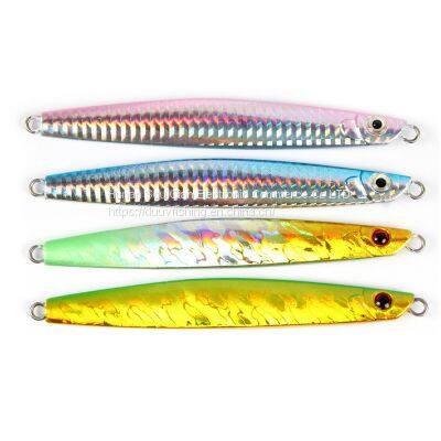 DUUV Ready to Ship 20g 40g 60g 80g Saltwater Metal Jig Artificial Fishing Lure
