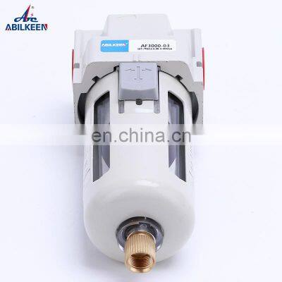 High Quality AF Series Pneumatic Oil Filter Professional Air Source Treatment FRL Unit Manufacturer For Compressor