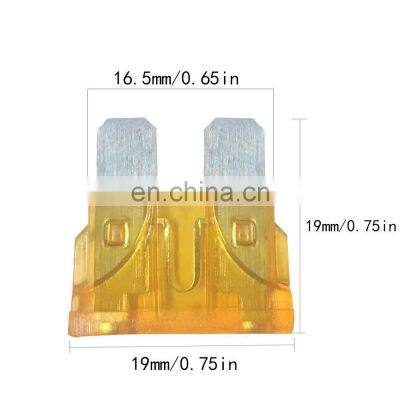 5a 7.5a 10a 15a 20a 25a 30a amp Zinc Material small size Mini auto blade fuse  car fuse kit