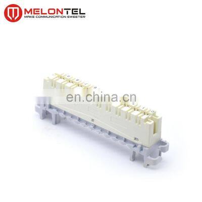 MT-2007 8 10 Pair CAT5E High Band Terminal Block Krone High Band Strip