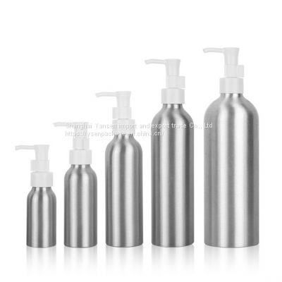 Aluminum Bottles With Pump ( Buckle-type Screw Oil Pump)