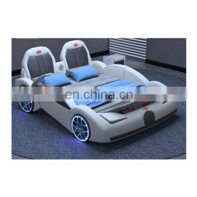 Kids Bedroom Furniture Wooden Race Sports Car Children beds