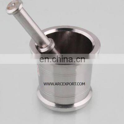 aluminium cast heavy mortar & pestle