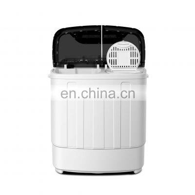 Luxurious 11Lbs Portable and Compact Semi Automatic Clothes Mini Twin Tub Mini Washing Machine photo-4