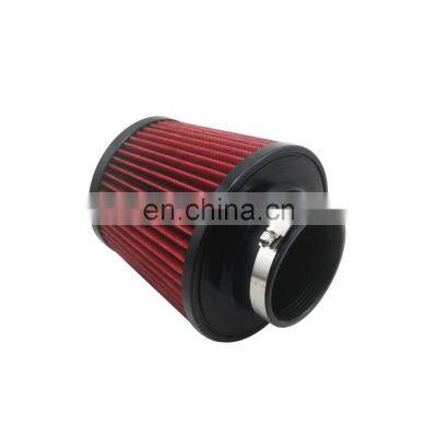 AUSO Universal Auto Parts High Flow 76MM/100MM Modification Inlet Air Filter For Universal Car photo-5