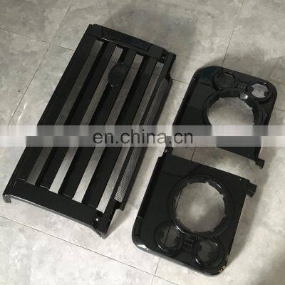 SVX STYLE FRONT GRILLE + HEADLAMP CASES ORIGINAL LIGHTS FITS LAND ROVER DEFENDER 90 110