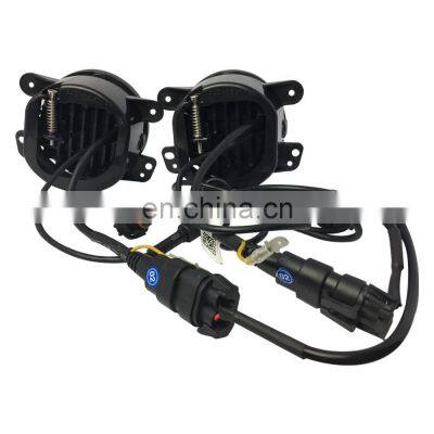 30w 4 Inch Car Led Fog Light With DRL RGB for Jeep JK for Wrangler Bumper Fog Lamp photo-4