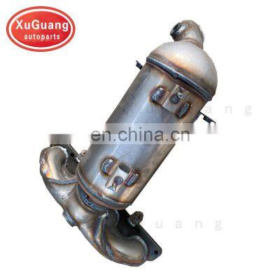 High quality Direct fit Three way exhaust  manifold catalytic converter for  Citroen 4CL