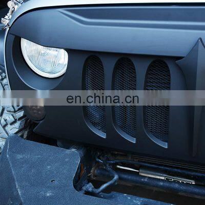 2019 New ABS Front Grille for Jeep-wrangler JK Grills With Light 4x4 Accessory Maiker Manufacturer photo-2