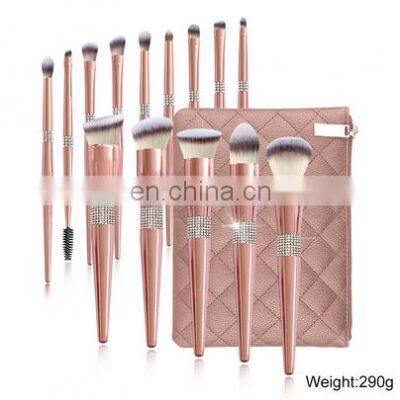 Professional Makeup Brush Set Face Shadow Brush for Beginners Pink Makeup Brushes photo-5