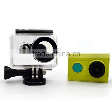 2015 Newest Xiaomi Yi Accessories Diving Level 60M Waterproof Case for Xiaomi Yi Camera