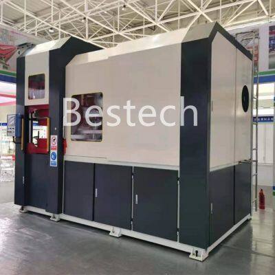 Green Sand Automatic Top Bottom Blow Molding Machine for Iron Aluminum Copper Casting