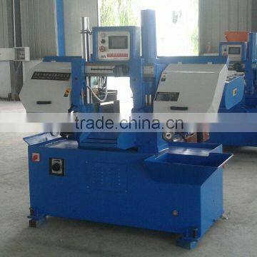 GS260 fully automatic double column band saw machine with auto shuttle table