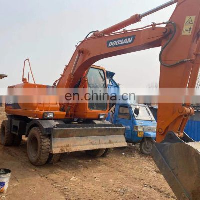 Used doosan wheel excavator dh150-7 , Original doosan excavators , DOOSAN DH140-7 DH150-7