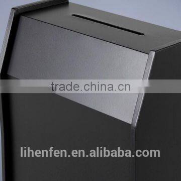 Single Floor Stand Stainless Steel Mail Box photo-3