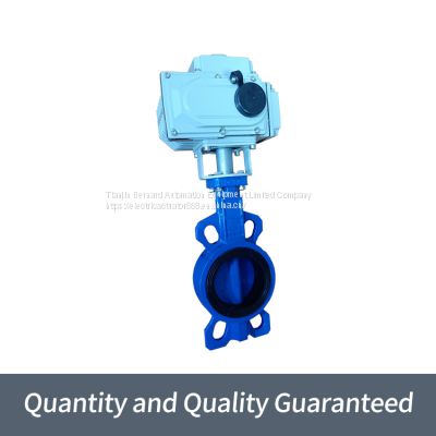 DN50 wafer type electric butterfly valve actuator