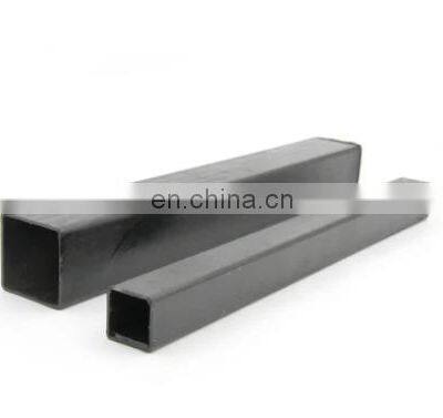 Black Tube Square 20*20 Black Square Tubing  galvanized square tube brackets