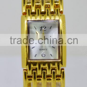 SNT-CT2226 Fashion gold alloy watch with crystal stones