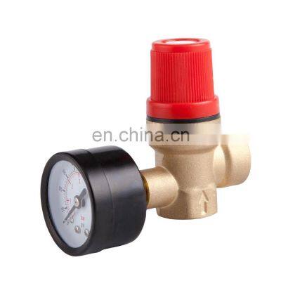 Brass Angle Type Automatic Pressure Safety Valve for Hot Water Heater