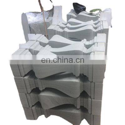 Refine Stone Factory supply high quality natural stone white sandstone outdoor balustrade and stone columns