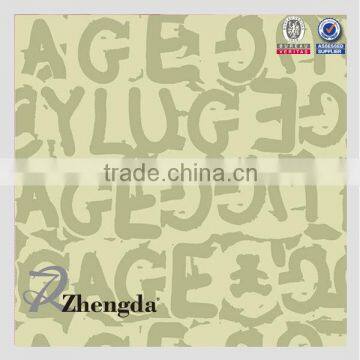 100% Polyester Woven Letters Print Fabric