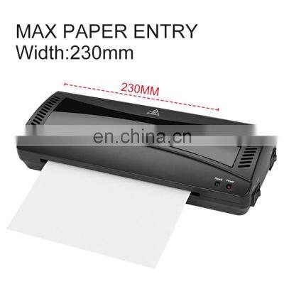 Office Photo/Paper/Document Pouch Lamin A4 Thermal Sheet Hot & Cold Roll To Roll Automatic Electric Laminating Machine photo-4