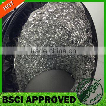 3 layer Aluminum flame resistant vent hose aluminum air duct flexible ventilation pipe