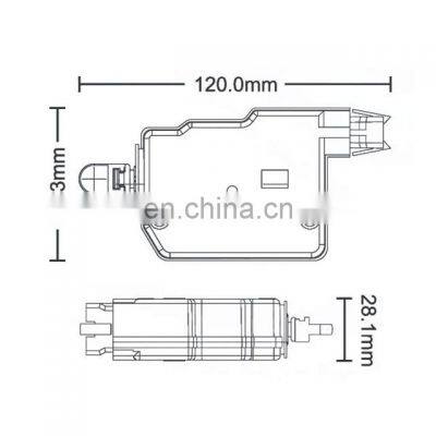 High Quality Power Auto Central Lock Actuator for Hafei Lubao DC 12V CE Auto Parts Accessories photo-4