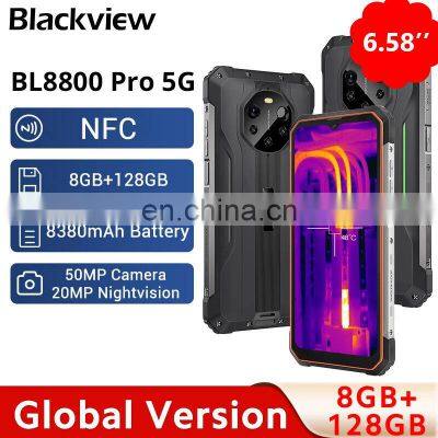 Blackview Bl8800 Pro 5g Rugged Smartphone Thermal Imaging Camera Phone 8380mah Mobile Phones photo-3
