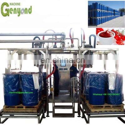 Small tomato concentrated paste processing line best sale