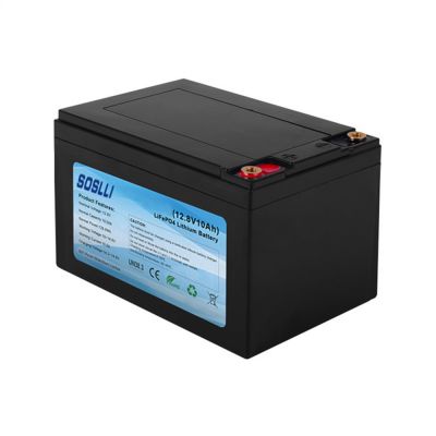 12V 10AH LIFePO4 Free Maintain Lithium Iron Phosphate Battery Pack