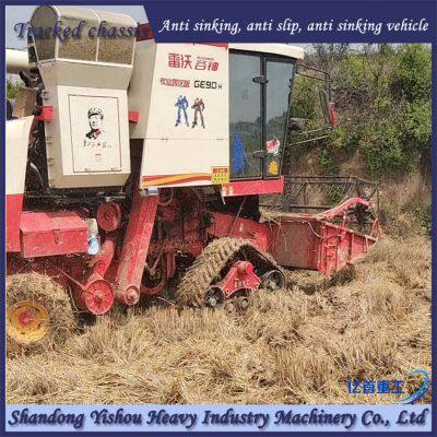 Customized Modification of Track Chassis for Wheat Harvesters to Prevent Sinking photo-4