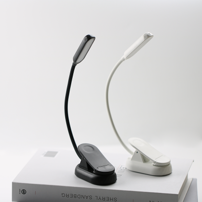 No Blu-Ray Book Lamp Mini Usb Rechargeable Book Reading Light in Bed Clip On Led Book Light photo-2