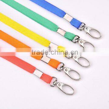 Id card badge lanyard with metal Lobster hook,