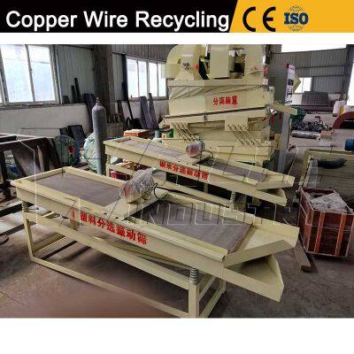 Auto Cable Power Wire Granulator for Quality Copper Recycling Shredding Plant