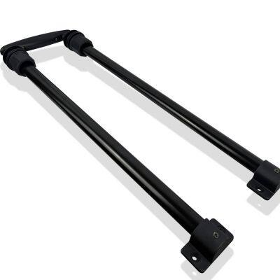 Customized Wholesale Pull Rod Accessories Instrument Telescopic Pull Rod Two Section Pull Rod Aluminum Alloy photo-2