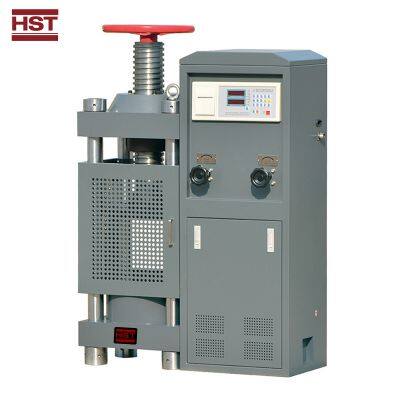 2000KN Soil Lab Use Concrete Compression Test Equipment