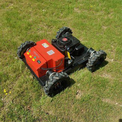 9HP Gasoline Engine Walking Speed 0~6Km/h RC Robot Brush Cutter photo-5