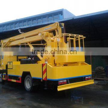 2015 HOT HOT!! Dongfeng 12m platform lift truck,china aerial lift platform truck