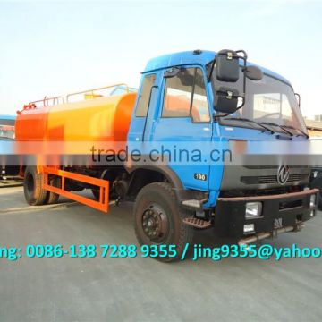 12-15T dongfeng water tanker truck with water cannon on sale in Nigeria