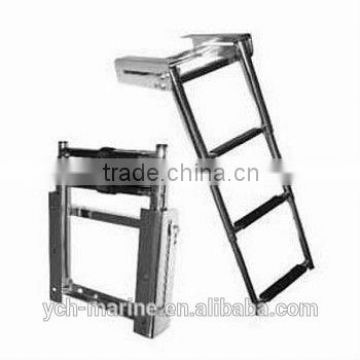 3 Steps Stainless Steel Boat Folding Step Ladder