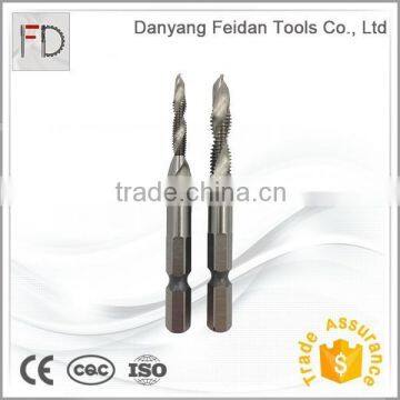 Tungsten Steel Solid Carbide Drill and Tap Combination Bit