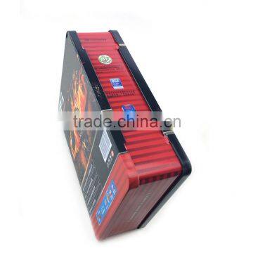 Metal Rectangular Electronic Storage Tin Cans photo-2