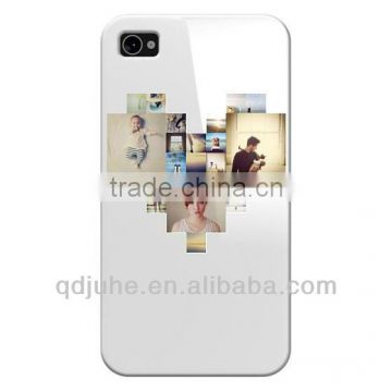 3D sublimation phone case for iPhone4 mobile phone shell