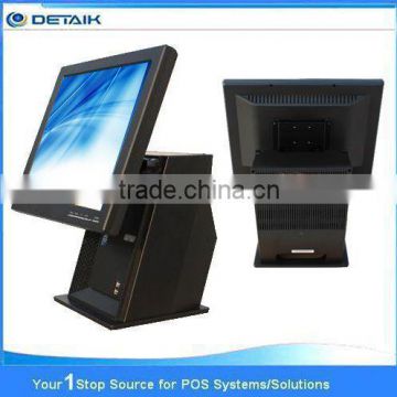 DTK-POS1508 Single Dual Screen Optional 15 Inch Factory POS System