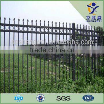 Powder coated tubular steel fencing with best price