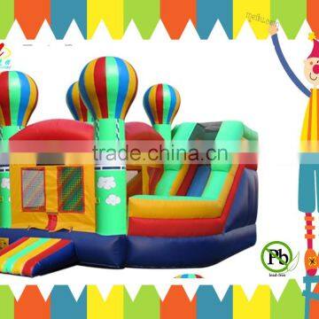 Inflatable combo jumping bounce castle for kids