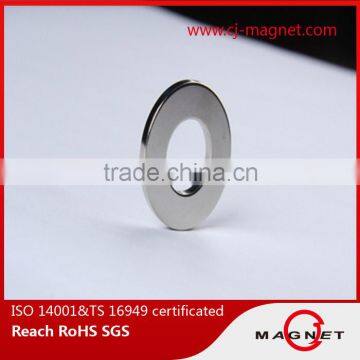 N38SH ring shaped powerful NdFeB magnet with ISO9001 used for car